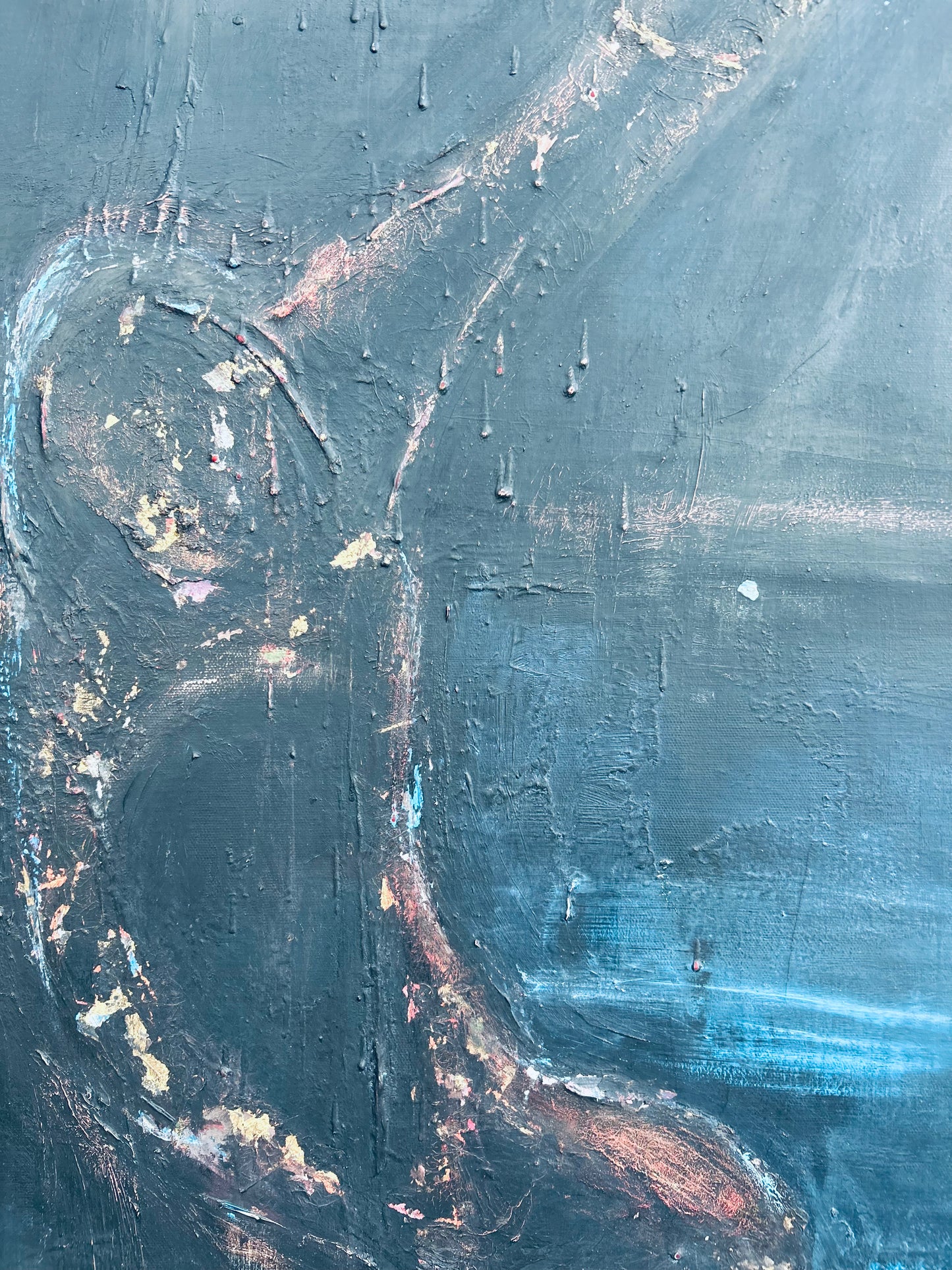 "Your Staring" a painting by Rebekah Hunter