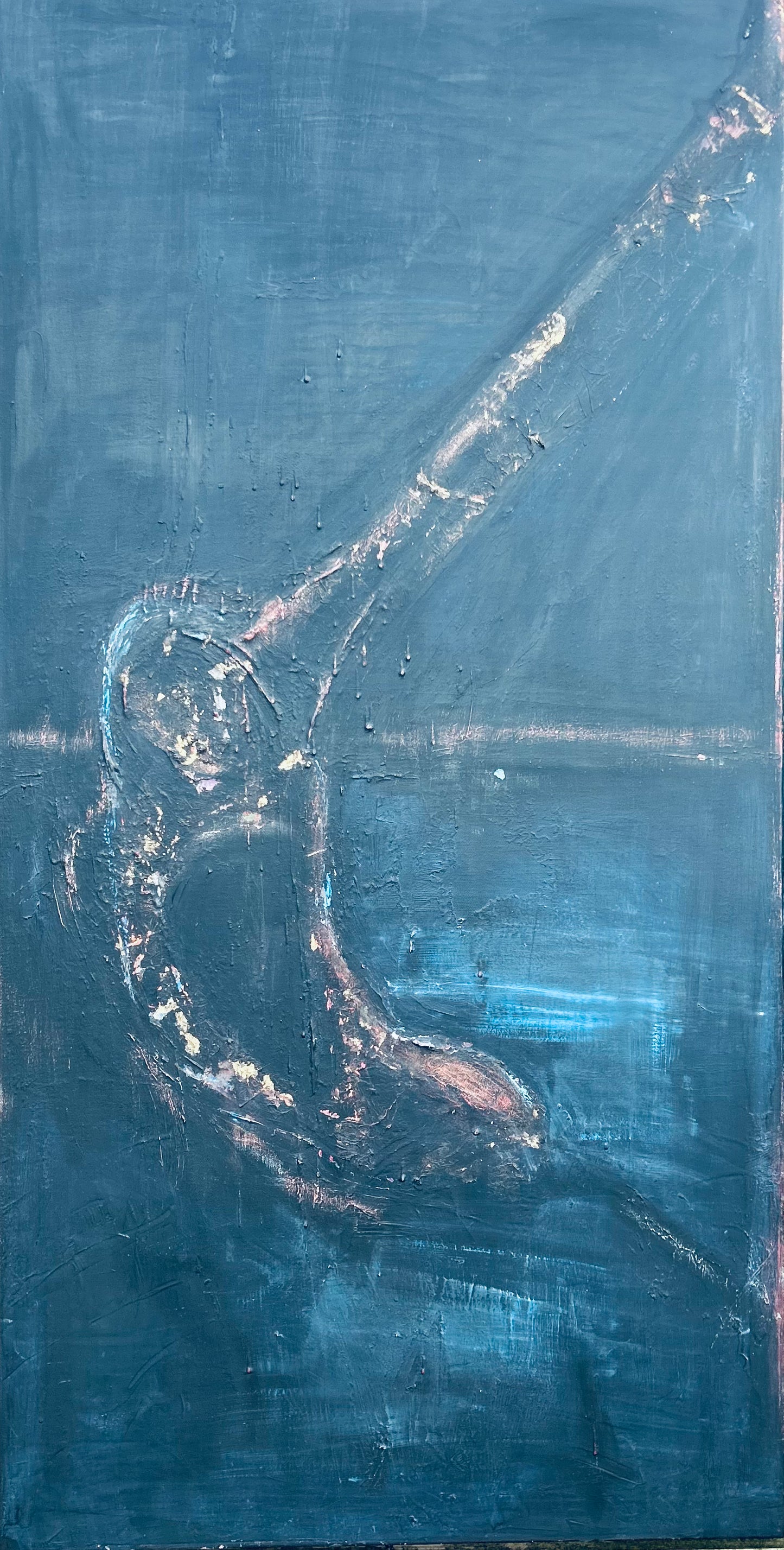 "Your Staring" a painting by Rebekah Hunter