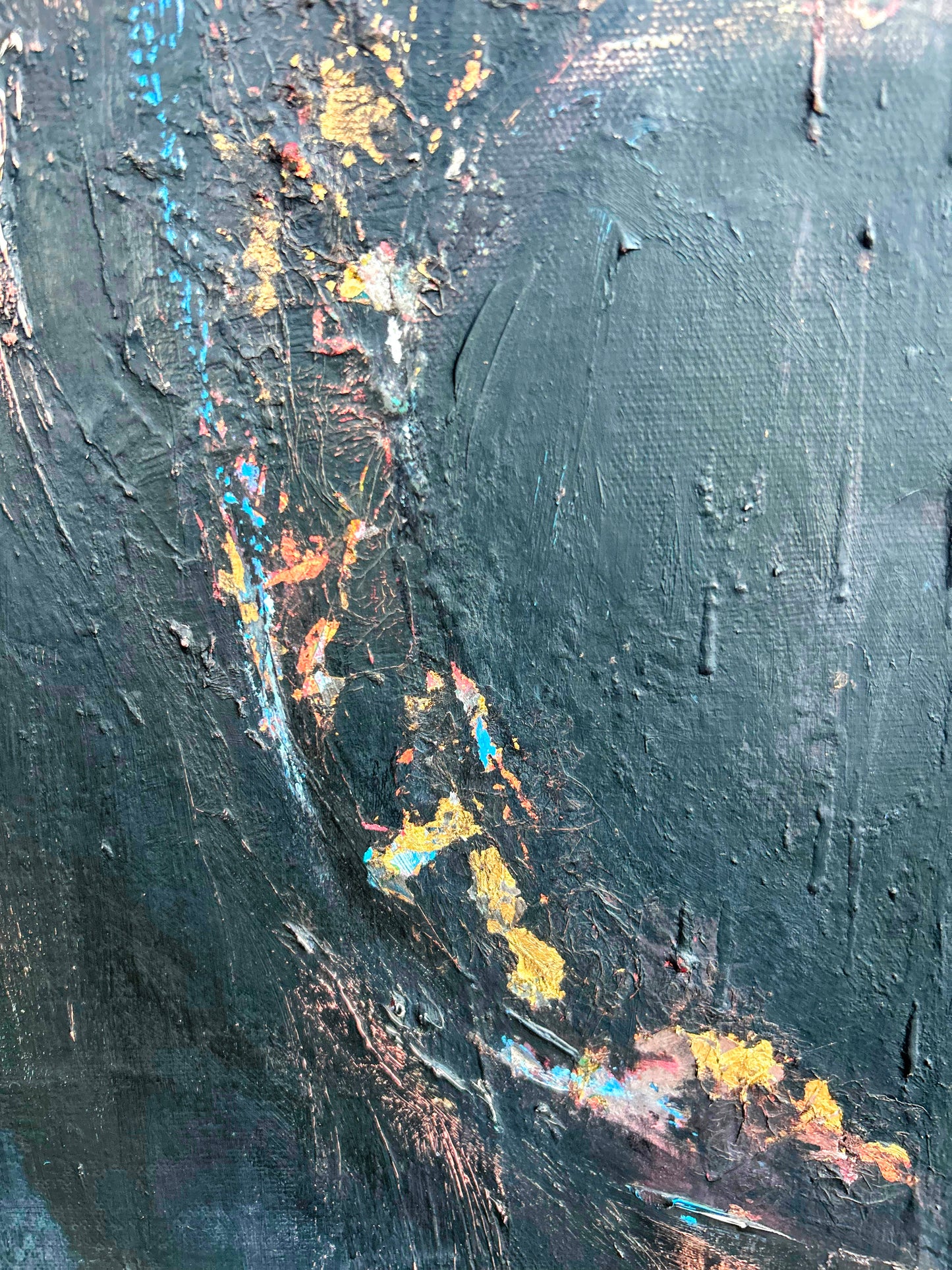 "Your Staring" a painting by Rebekah Hunter