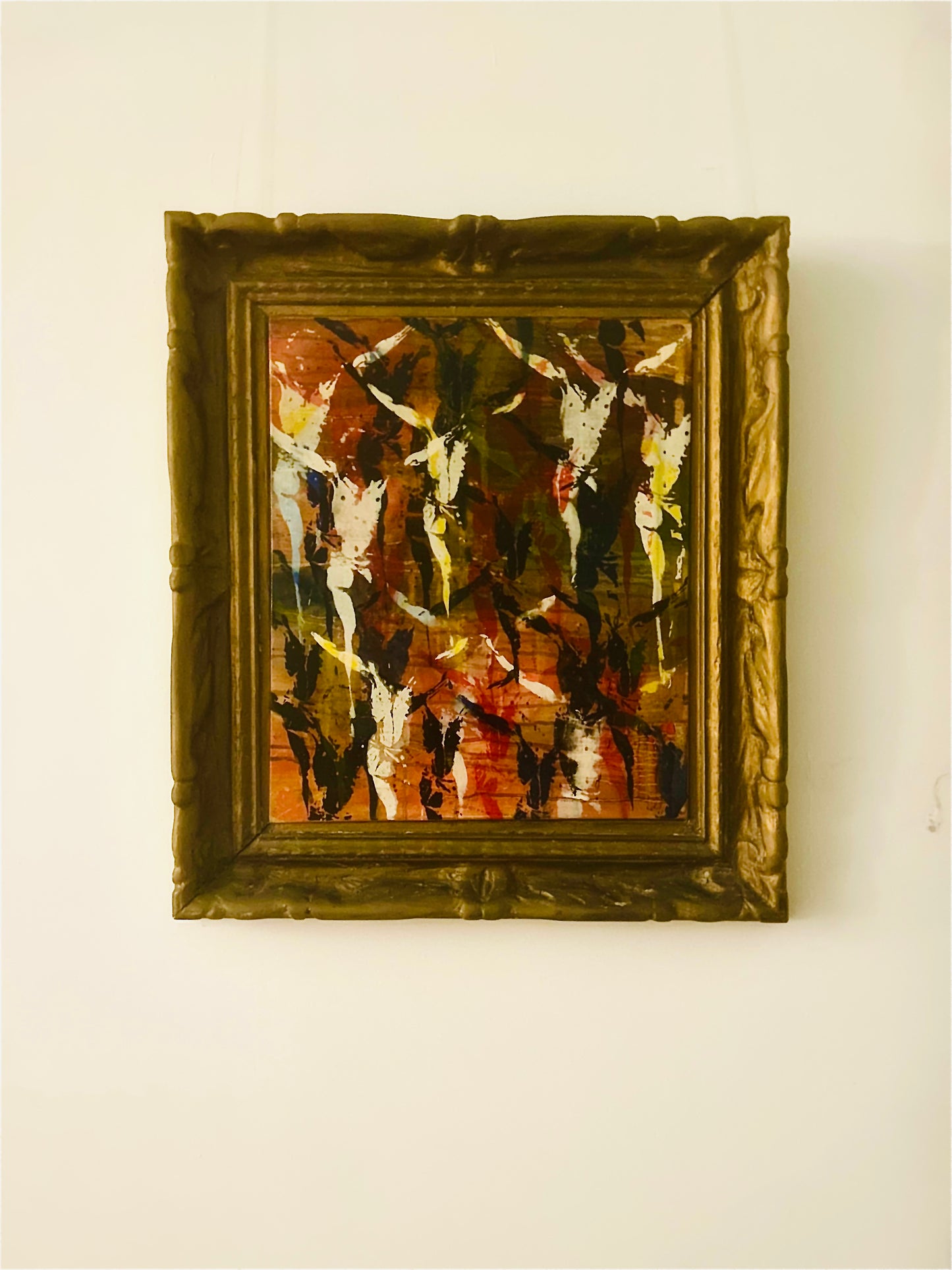 "Quarante jours et quarante Christs (40 days and 40 christs)" A painting by Mark Fraser