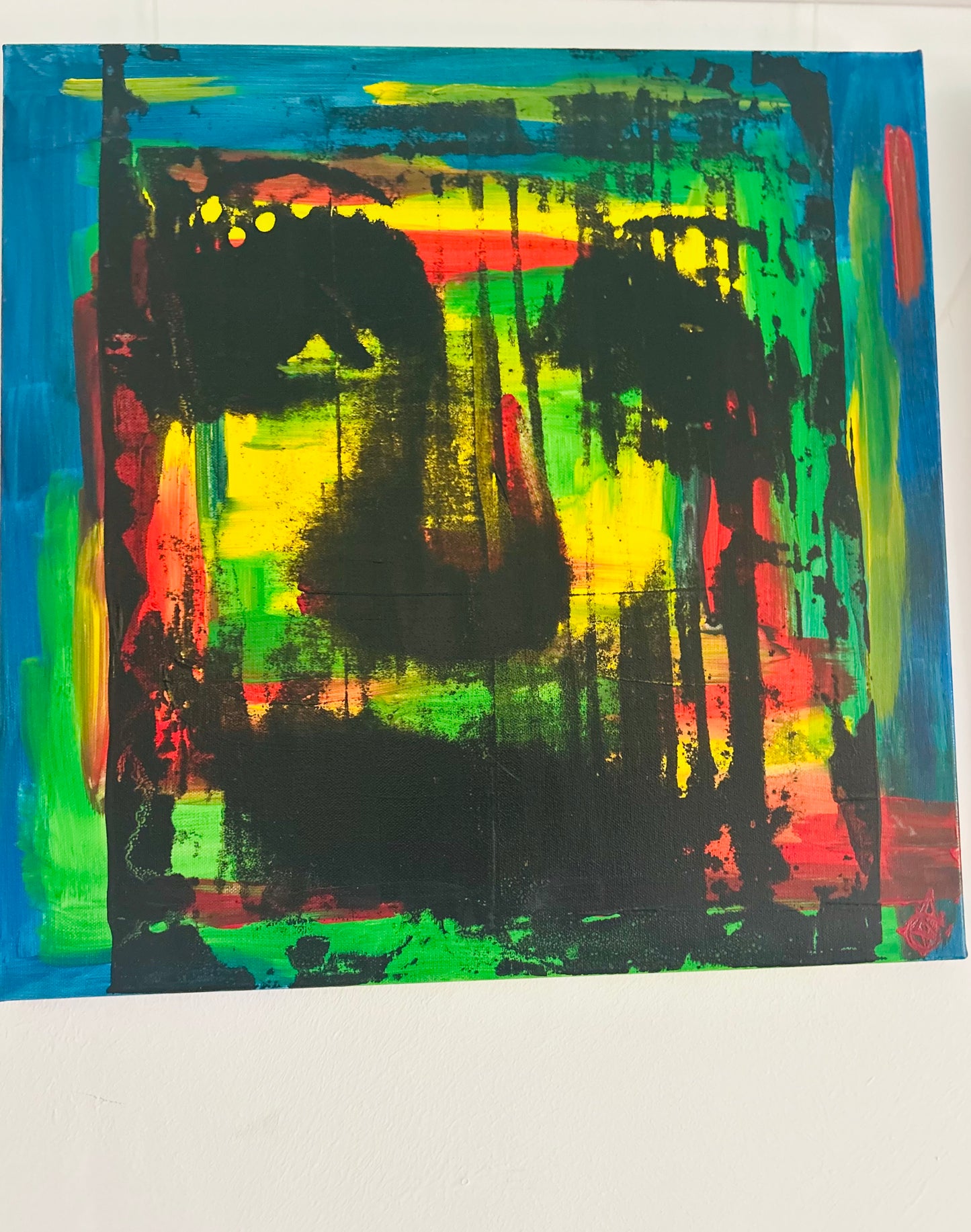 regrette rien (regret nothing) Tryptich Screen prints by Mark Fraser