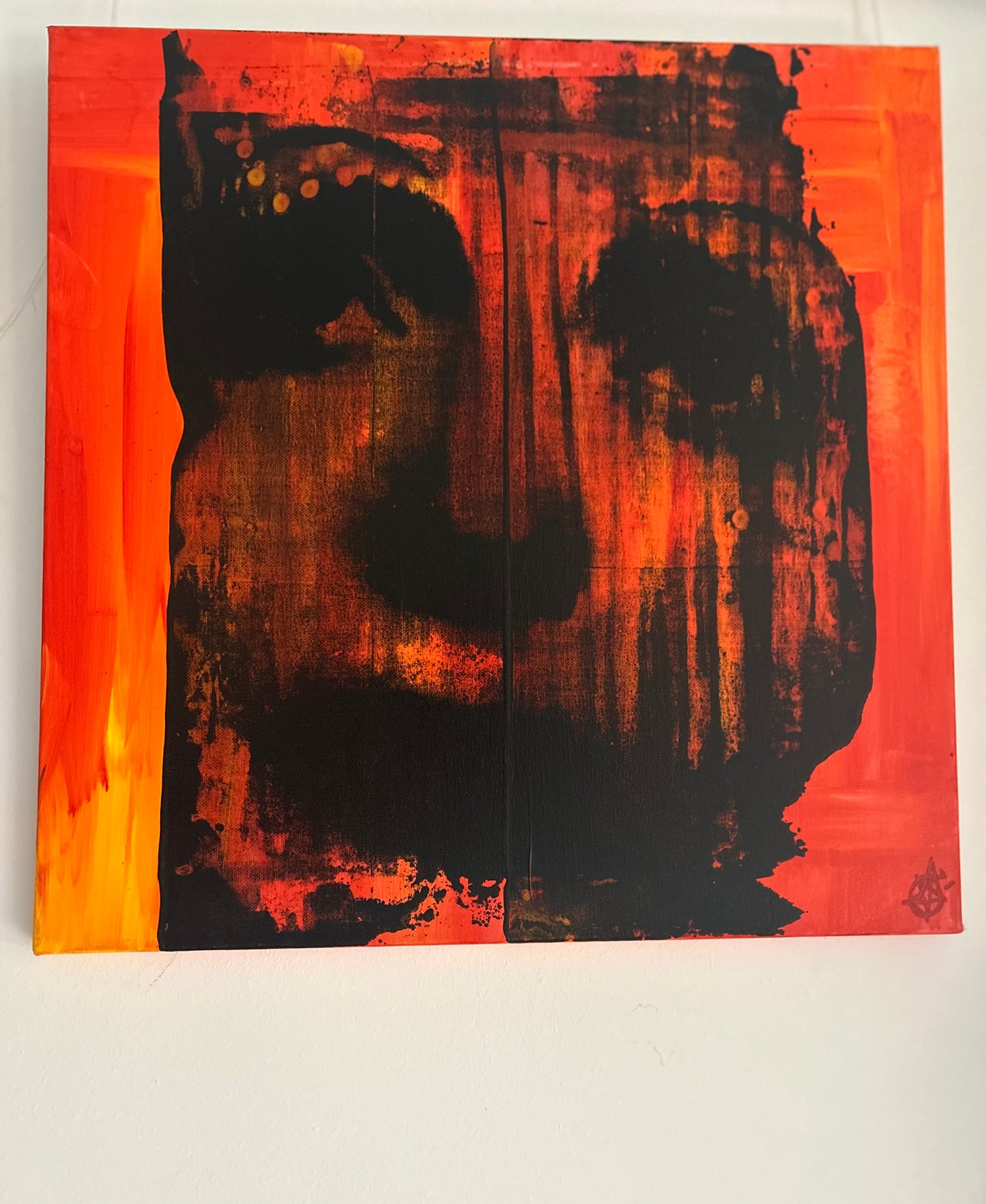 regrette rien (regret nothing) Tryptich Screen prints by Mark Fraser
