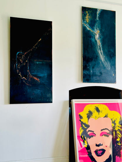 "Beguiled" a Painting by Rebekah Hunter