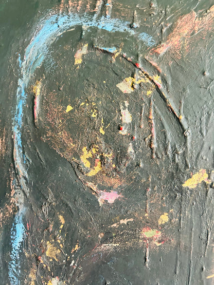 "Your Staring" a painting by Rebekah Hunter