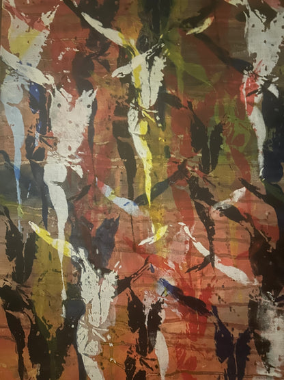 "Quarante jours et quarante Christs (40 days and 40 christs)" A painting by Mark Fraser